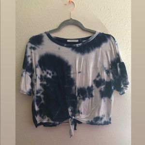 A Tie Dye Crop Top